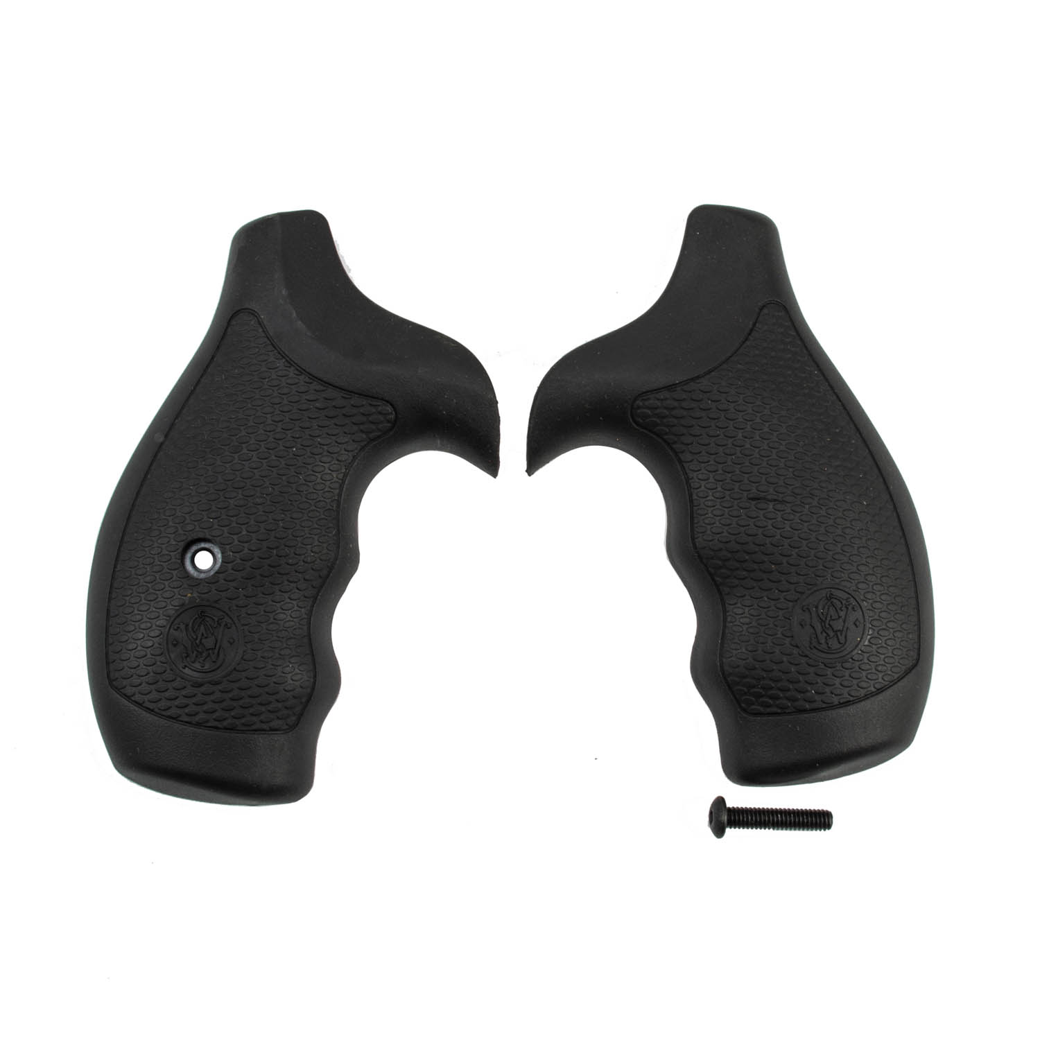 Smith & Wesson Model 66/69/686 Grip, Round Butt, Black Rubber: MGW