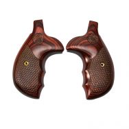 Smith & Wesson Model 629 Deluxe Textured Wood Grips, Round Butt, Satin