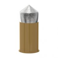 Crosman Gold Flight Powershot Penetrator Lead Free Air Gun Pellets, .177 Cal., 8.5gr., 125 Count