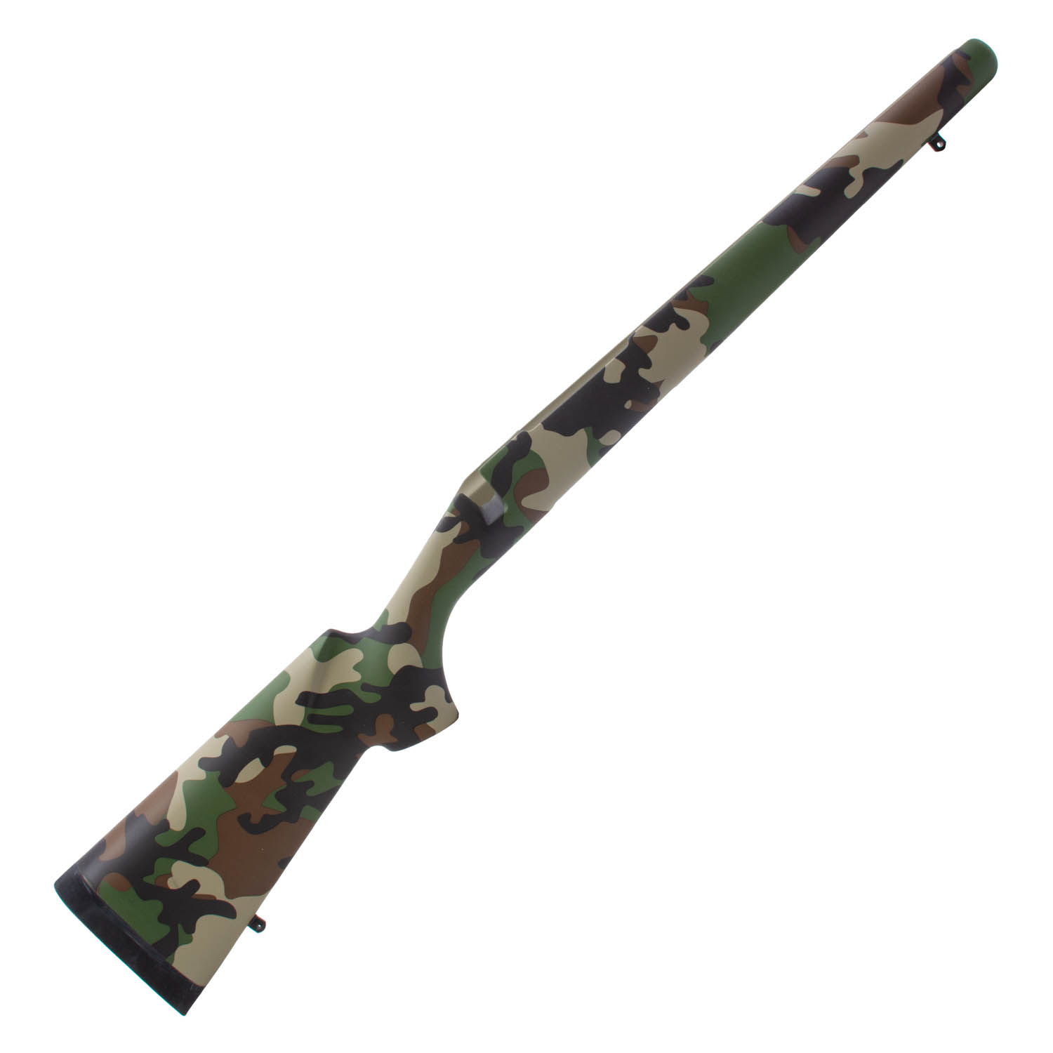 Grayboe Outlander Stock, Rem 700 Long Action, Right Handed, BDL, M81 Camo:  MGW