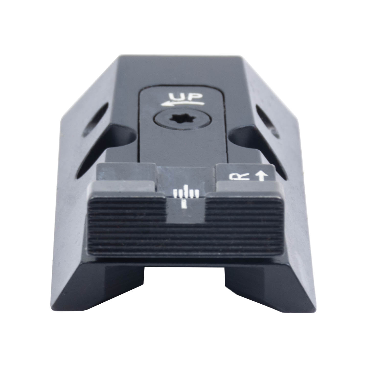 Canik Adjustable Rear Sight w/ Optic Lid, Black: MGW