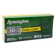 Remington 360 Buckhammer 200gr. Core-Lokt Ammunition, 20 Round Box