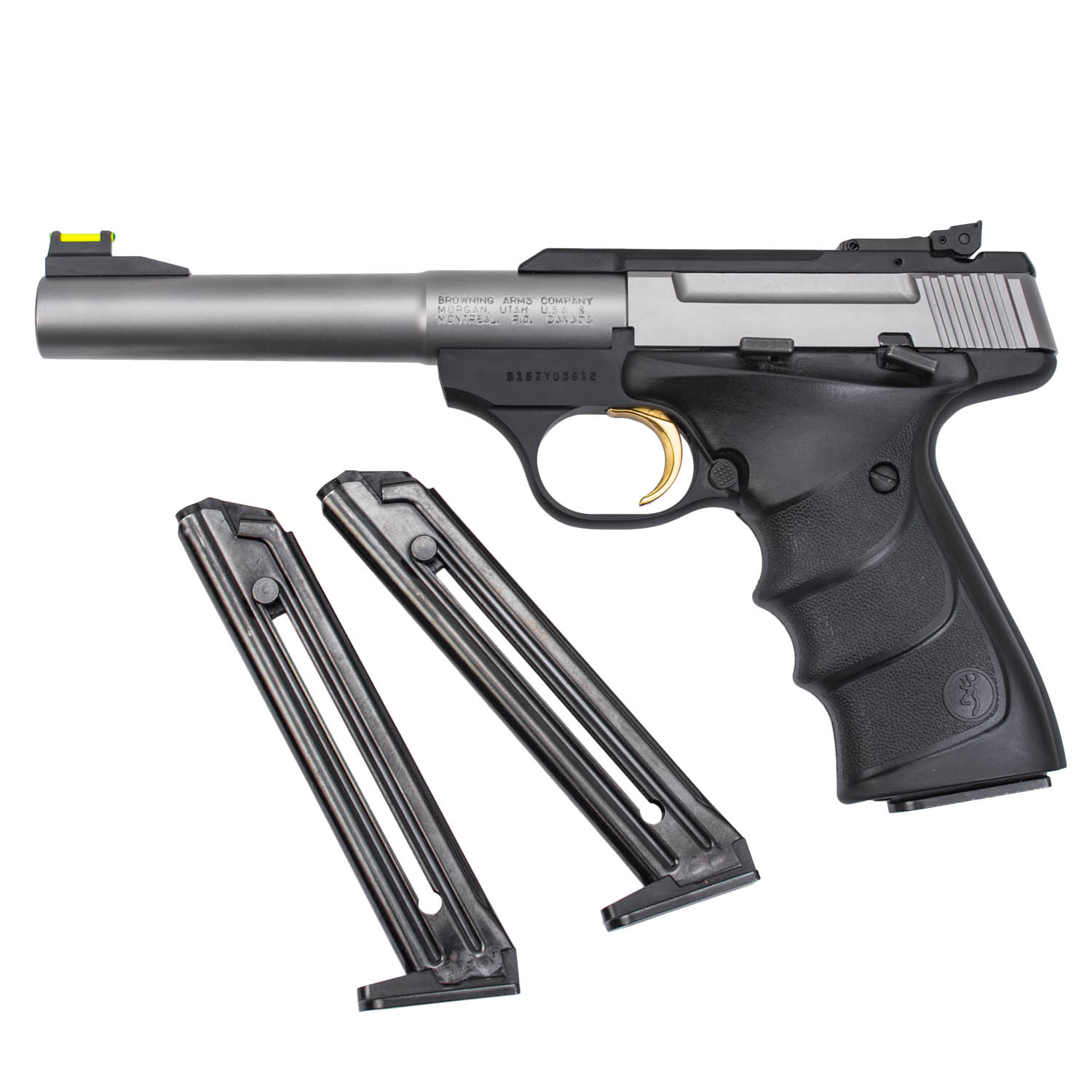 Browning Buck Mark Camper Stainless URX .22 LR 5.5