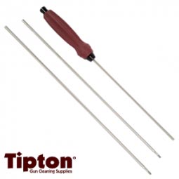 Tipton Deluxe 3-pc. Stainless Steel Cleaning Rod, .22 Cal.
