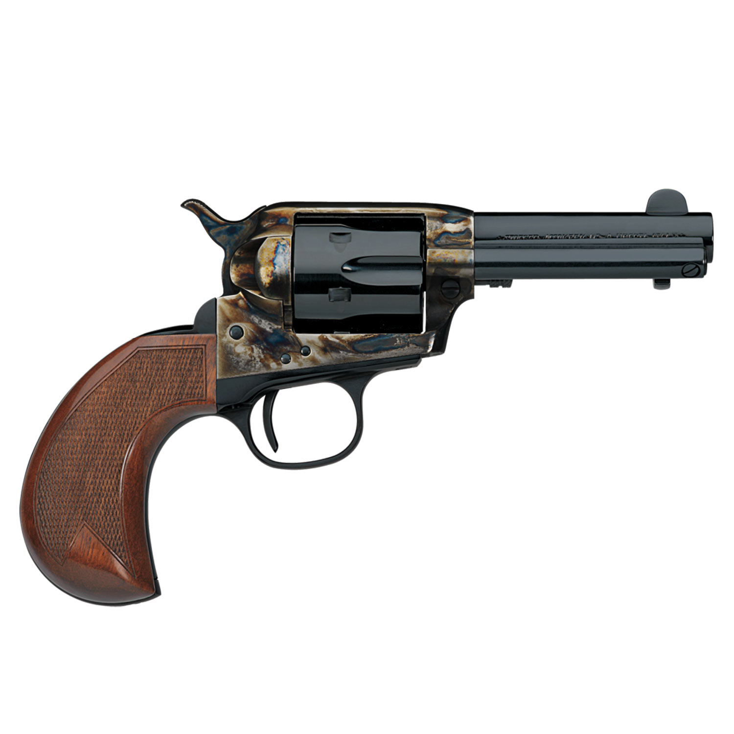 Uberti 1873 Cattleman Birds Head Stallion Old West Defense