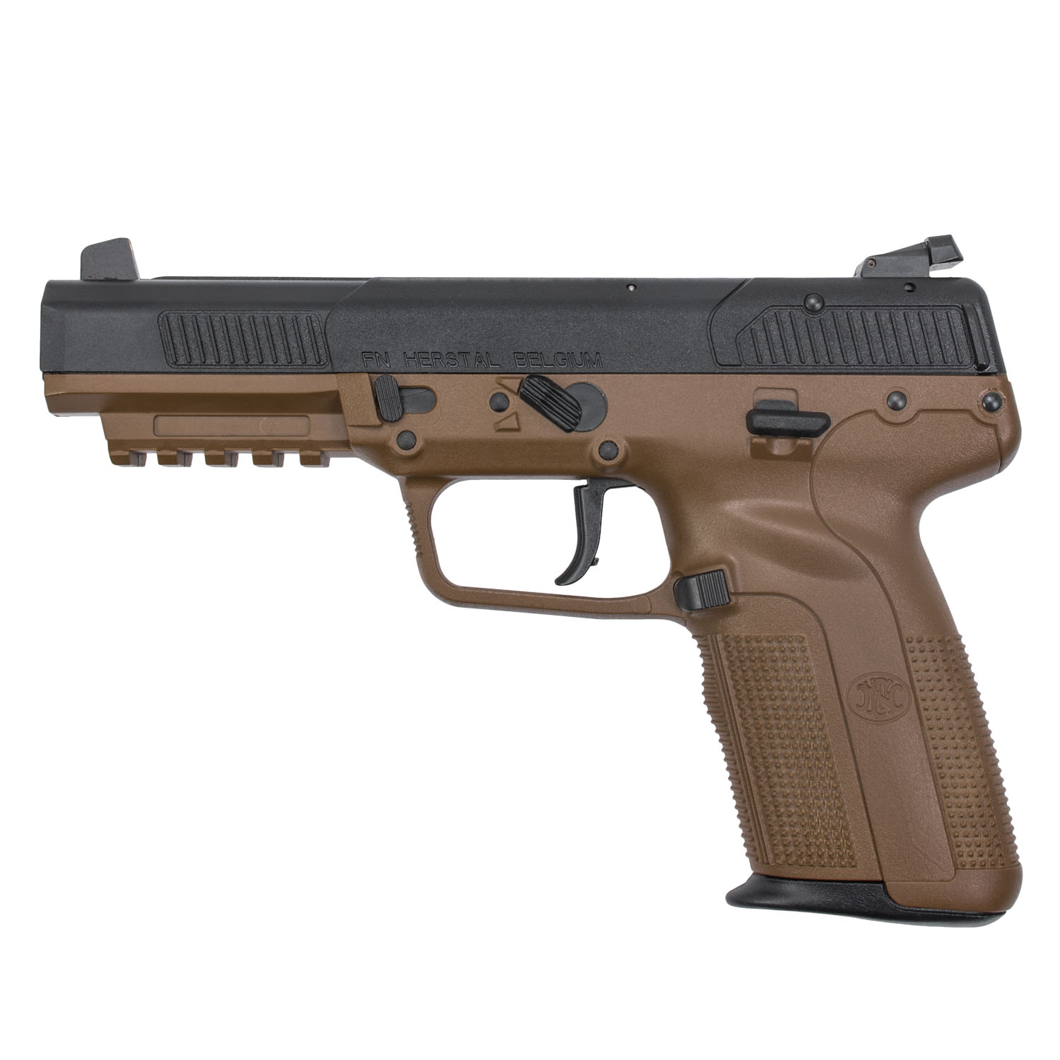 FN Five-seveN FDE/Black, (3) 10-Rnd Mags, Adjustable Sight