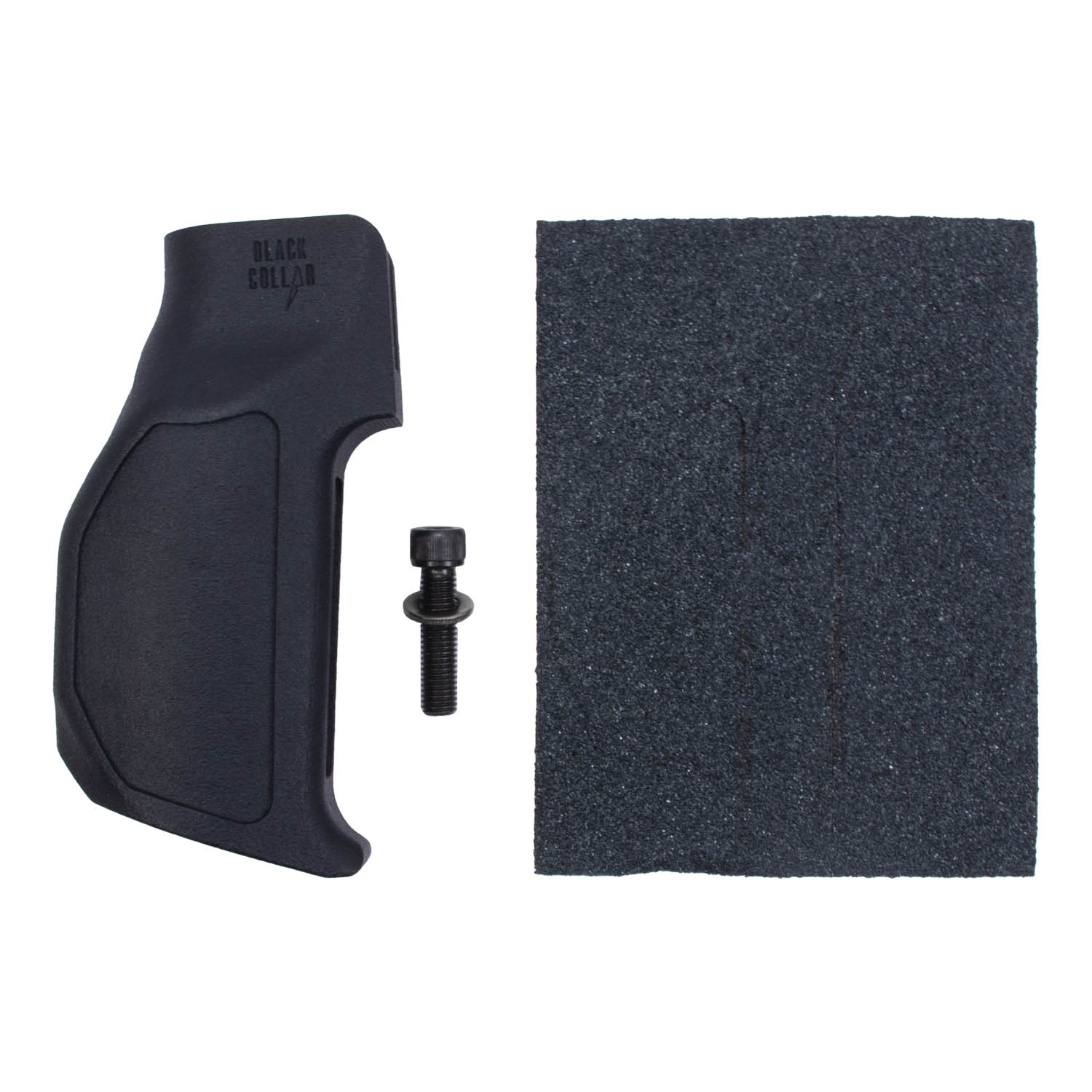 Black Collar Arms Priapus Grip with Black Sand Textured Tape