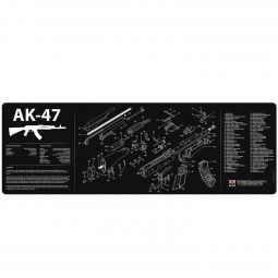 TekMat AK-47 12"x36" Gun Cleaning Mat, Black