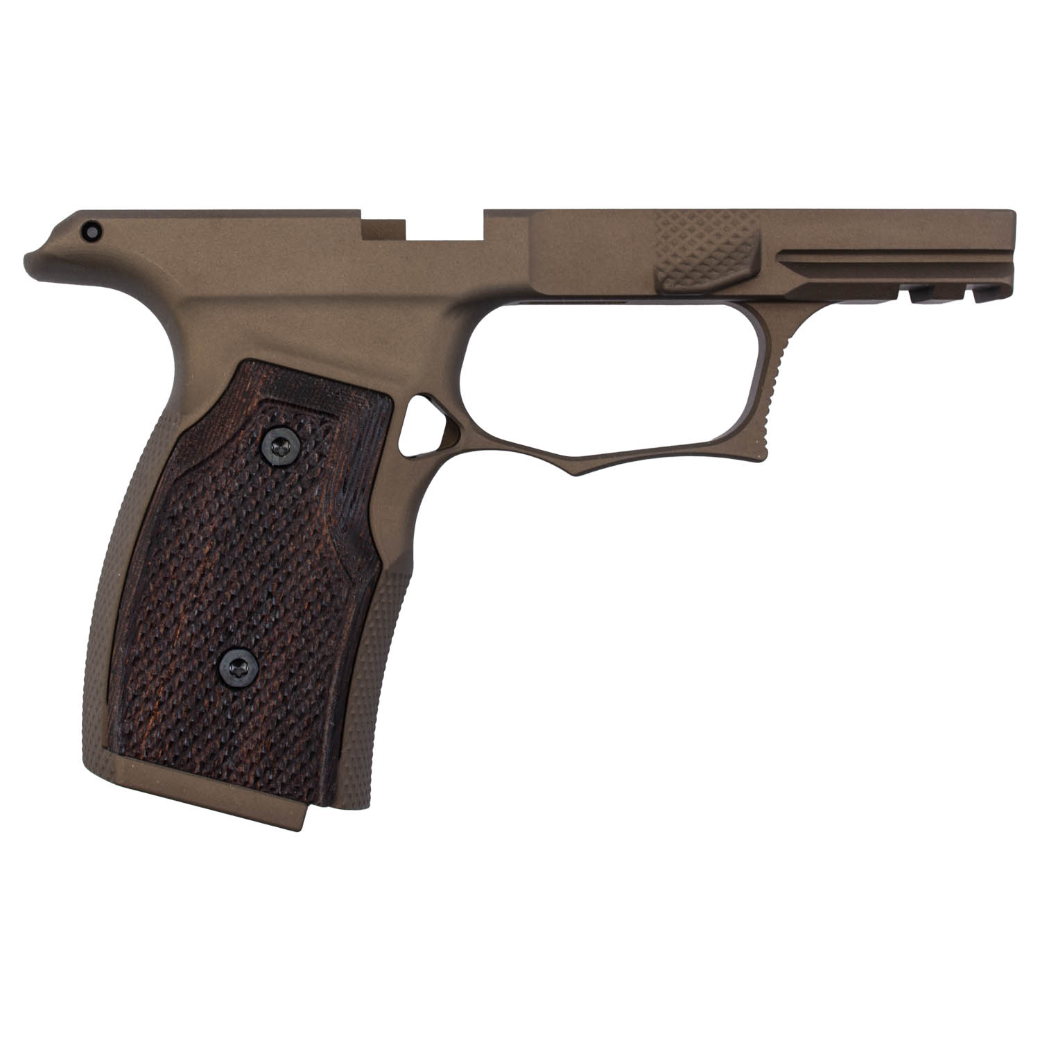 Sharps Bros. Sig Sauer P365X / P365XL Grip Module, FDE/Wenge Wood: MGW