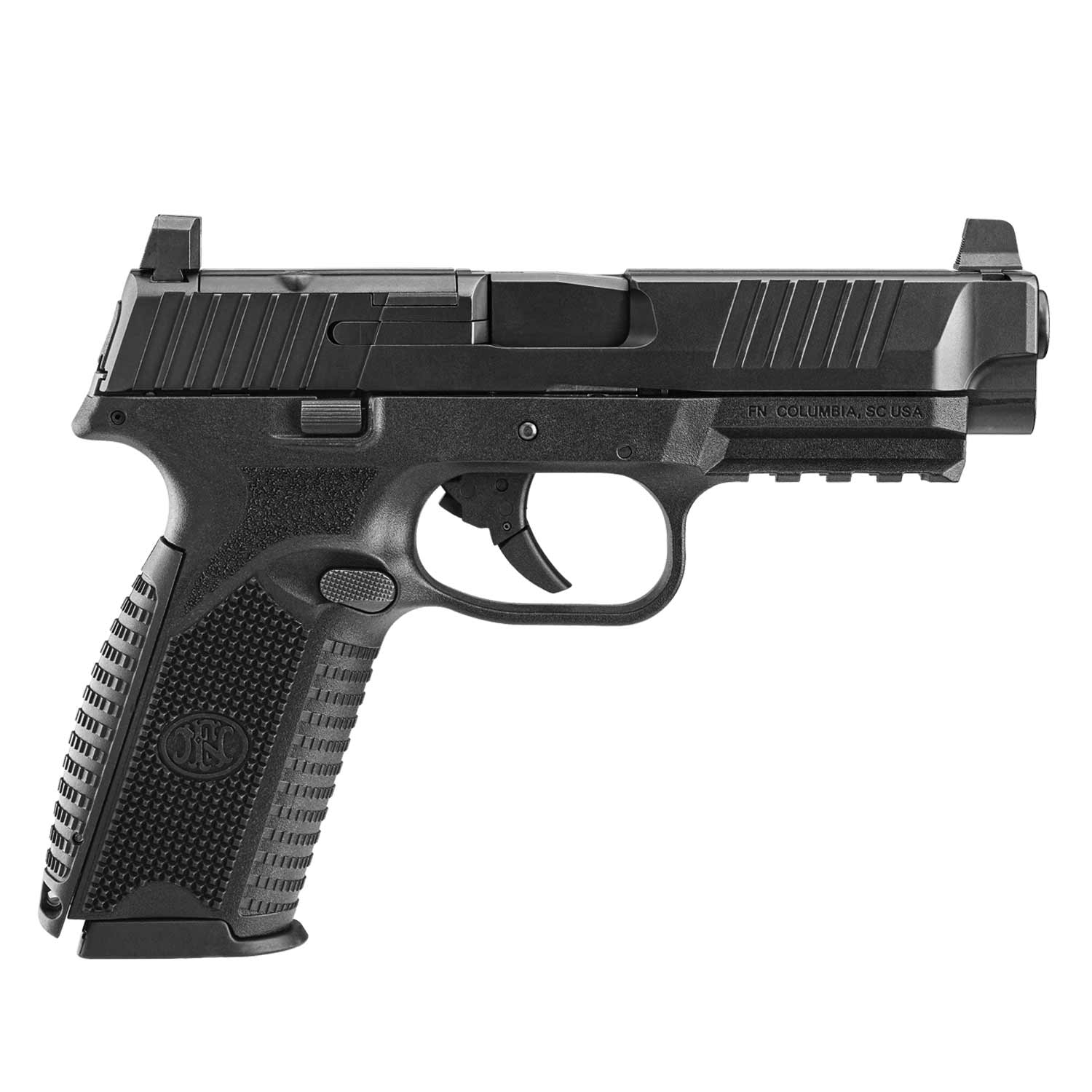 FN 509F MRD Pistol, Black, 9mm (2) 17 Round Magazines: MGW
