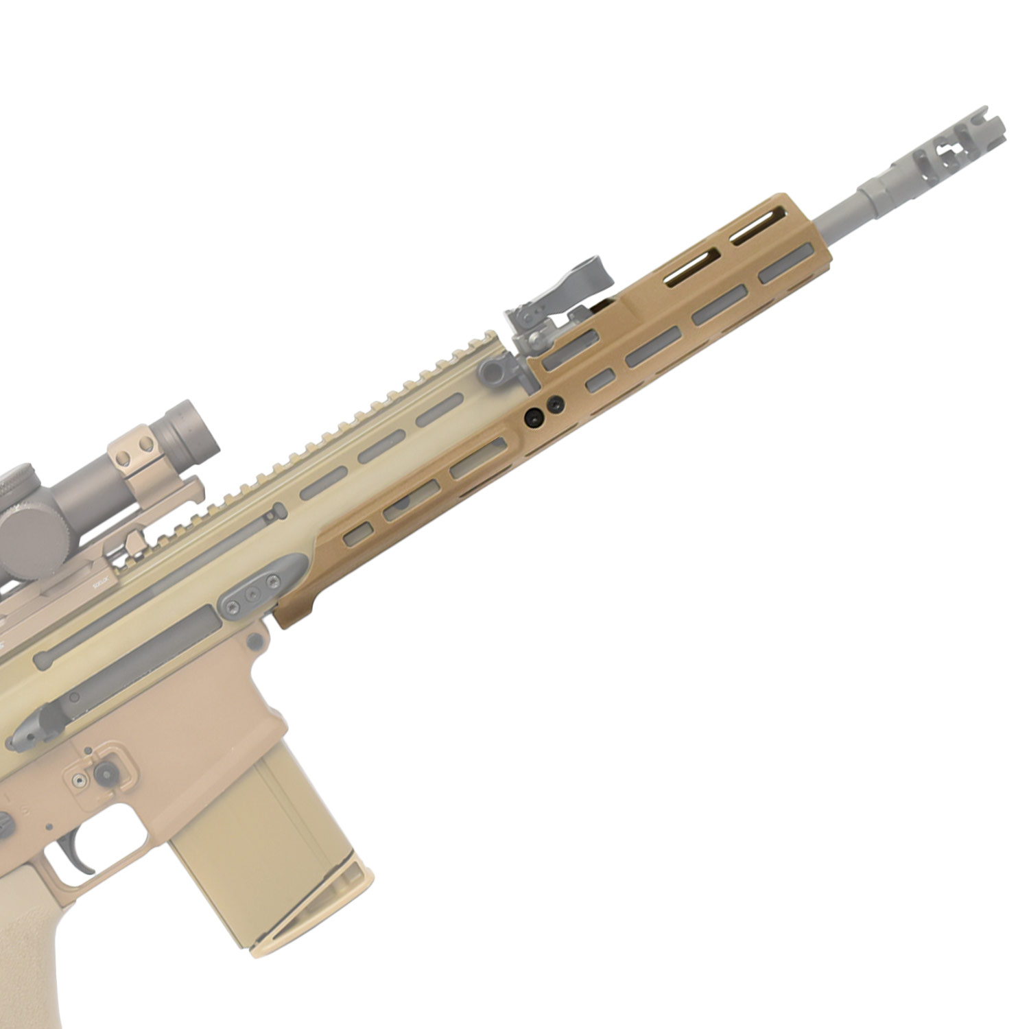 ハンドガード SCAR Kinetic MREX Mk2 M-LOK 2.2 Kinetic Development Group MREX Mk II FN SCAR Handguard 4.25 Black