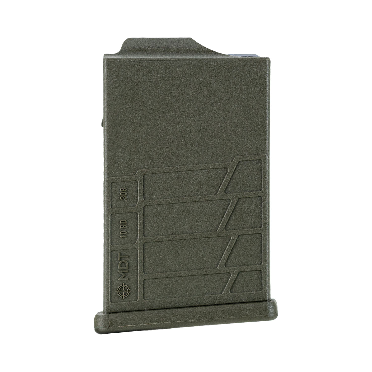 MDT 10 Round Polymer AICS Magazine, .308 Win / 6.5 Creedmoor, ODG: MGW