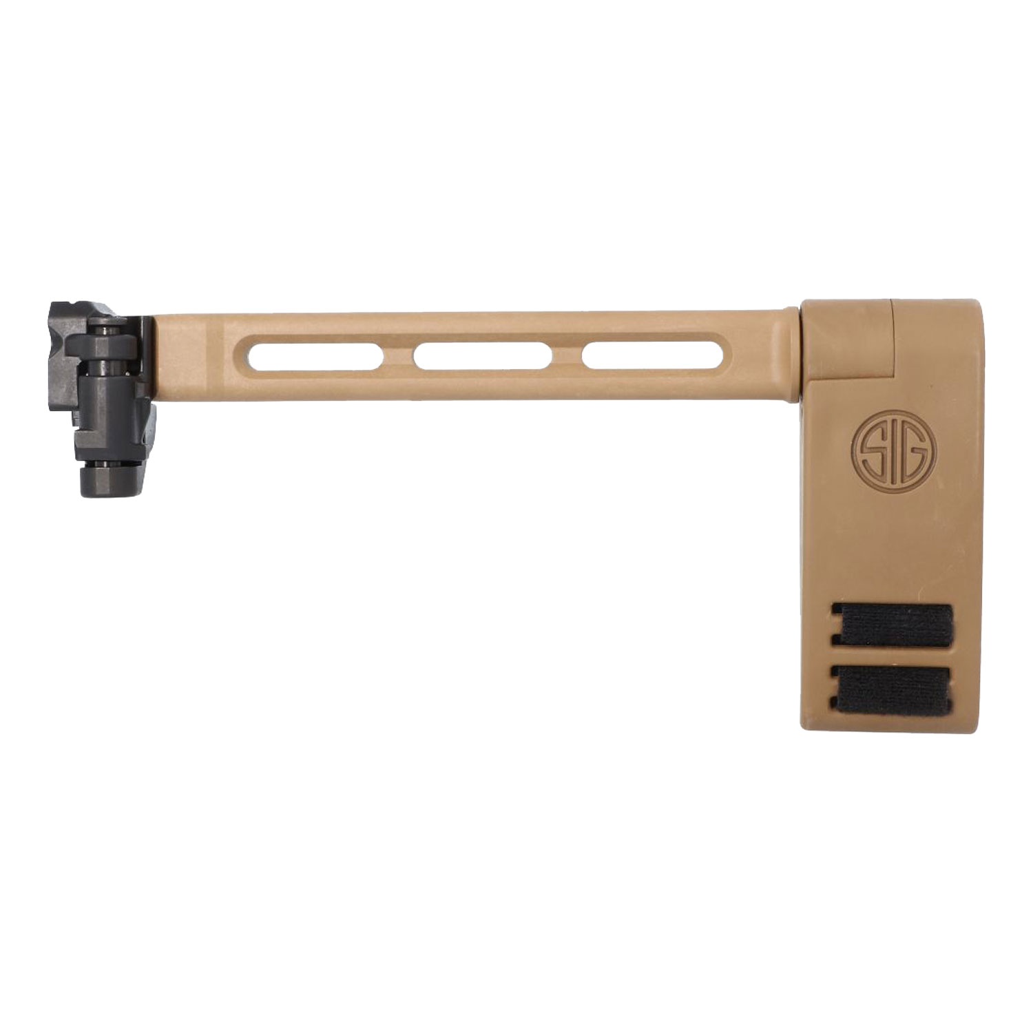 Sig Sauer MCX/MPX Folding Pistol Brace, 1913 Interface, Coyote: MGW