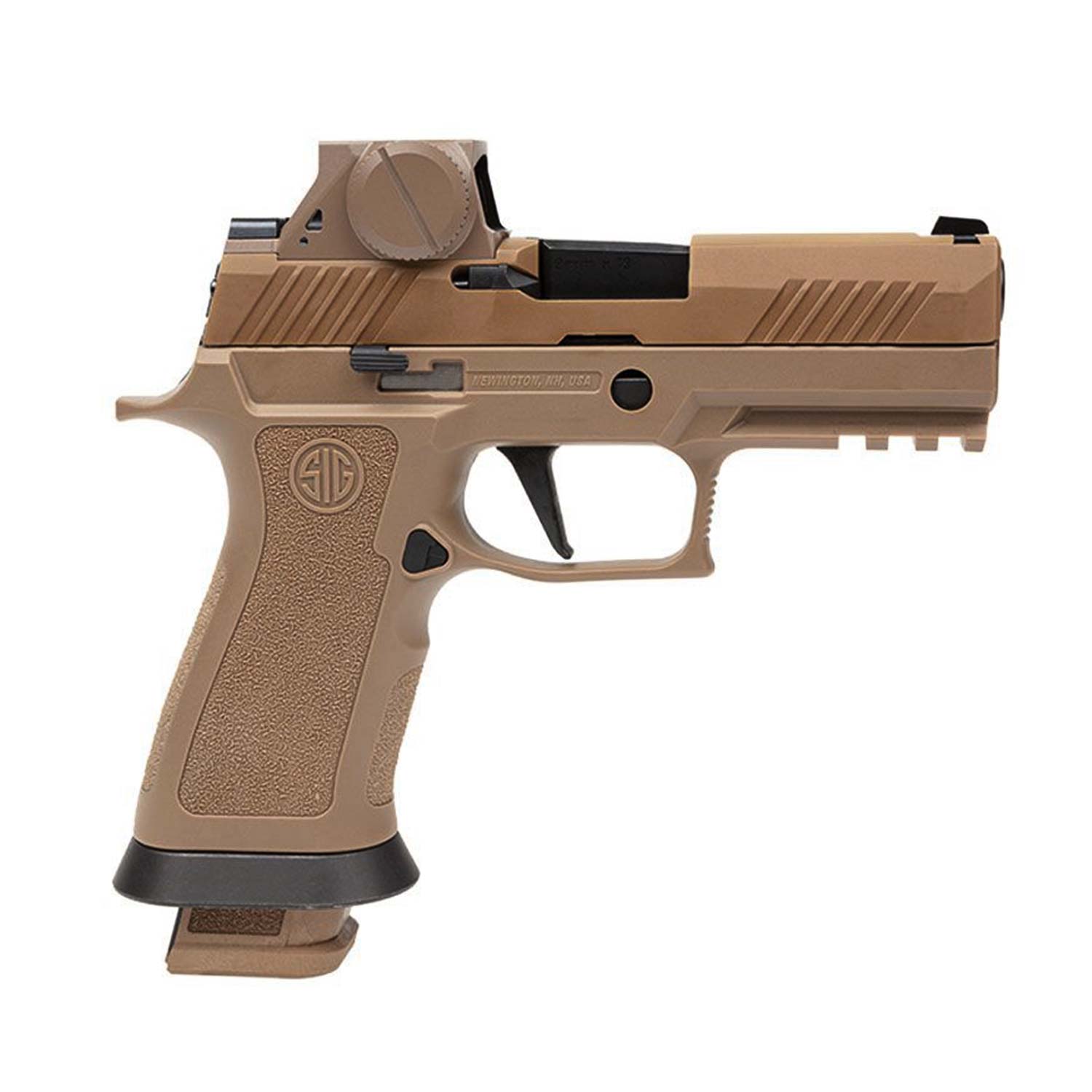 Sig Sauer M18 X-Series RX Pistol, 9mm, (3) 21 Round Mags: MGW