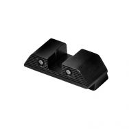 Glock Rear Night Sight, AMERIGLO Bold, .750"x.276" w/ .165" Sq Notch (All Models, No Slim), Serrated