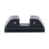 Glock Rear Night Sight, AMERIGLO Bold, .700"W x .256"H w/ .165" Sq Notch (Slimline Models), Serrated