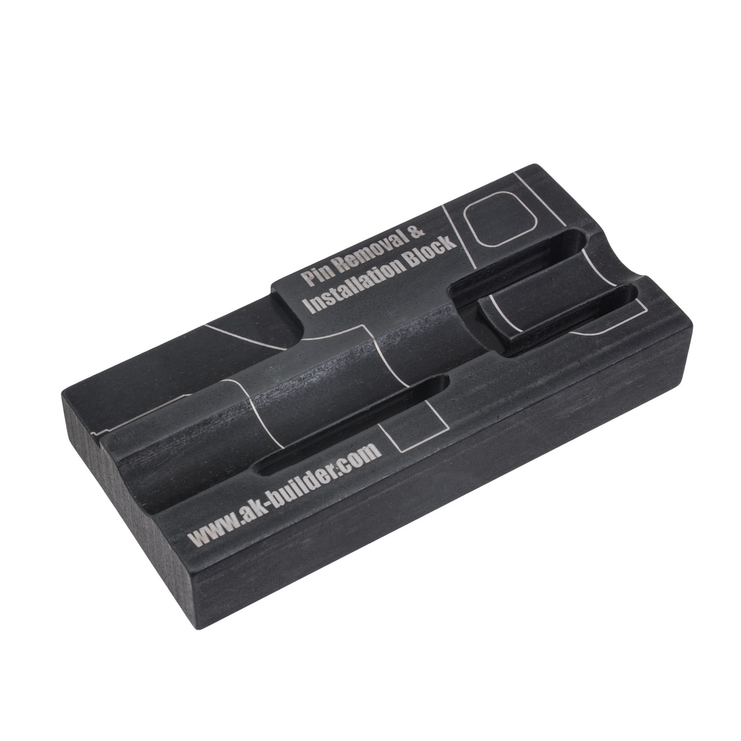 AK-Builder Front Sight and Gas Block Support: MGW