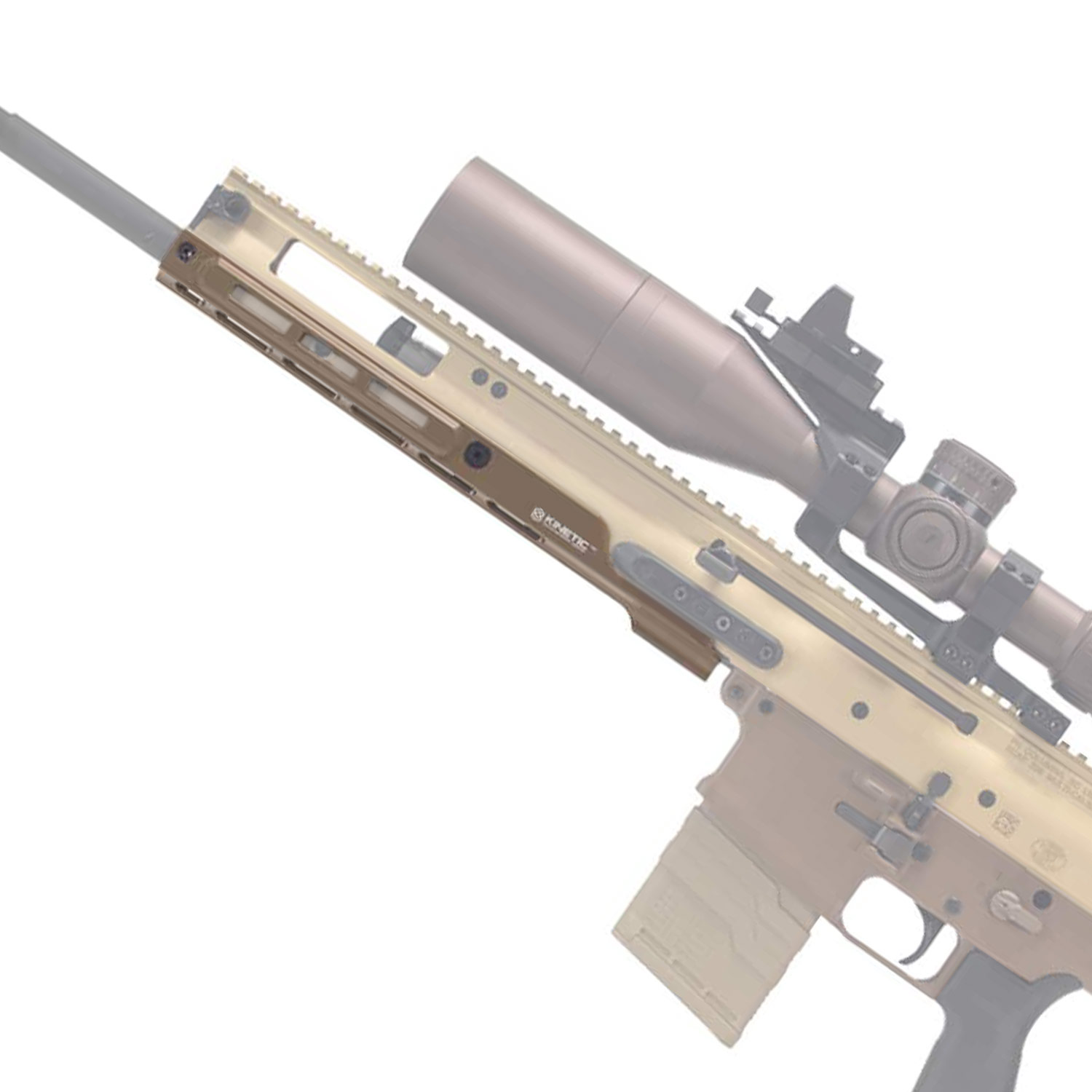 Kinetic Development Group MREX20 Handguard, SCAR 20: MGW
