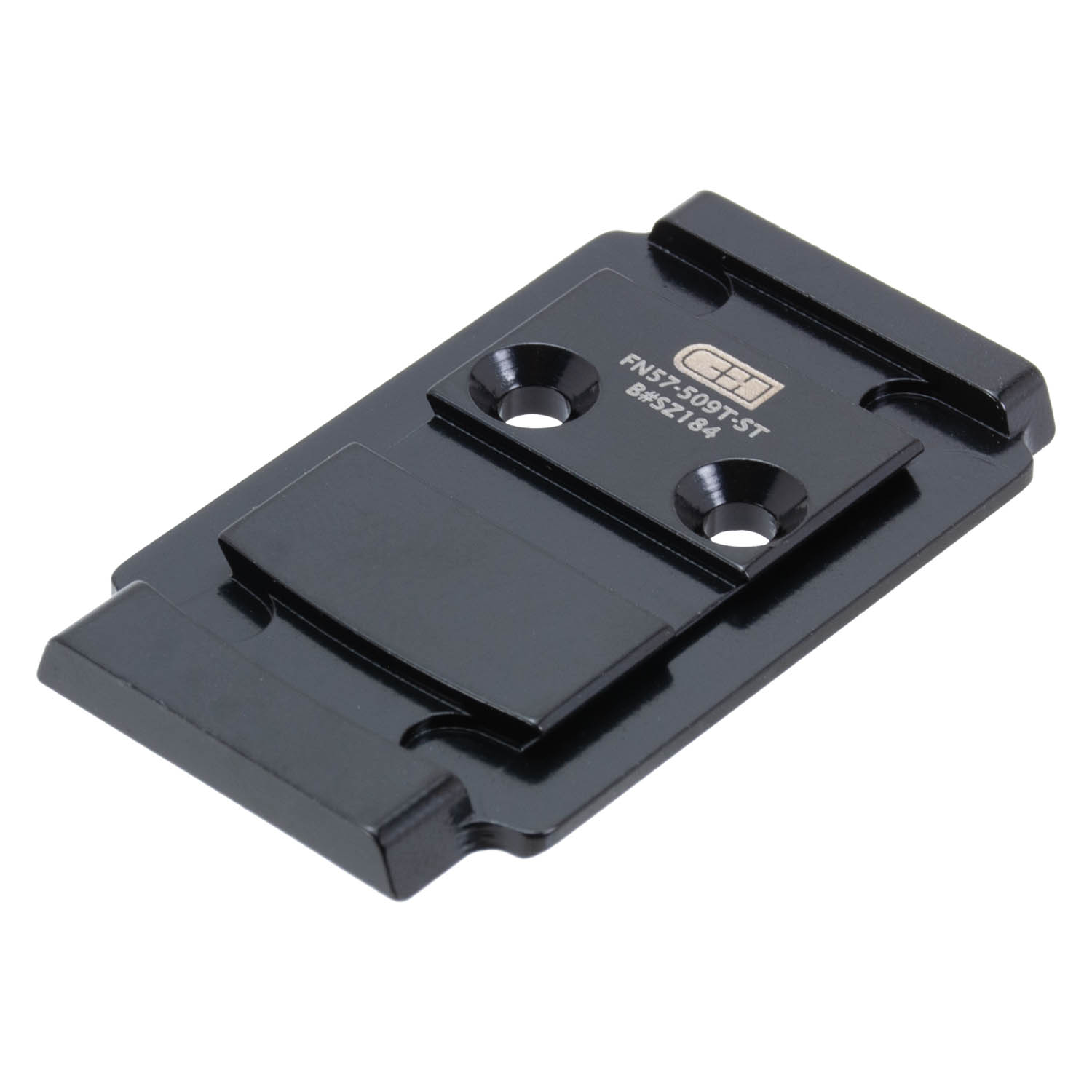 C&H Precision FN 5-7 to Holosun 509T Optics Mounting Plate, Steel: MGW