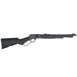 Henry Big Boy X Model .357/.38sp Lever Action Rifle, 17.4" Threaded Blued Barrel w/ Synthetic Stock