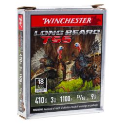 Winchester Long Beard TSS 410ga. 3" 13/16 oz. #9 Shot Ammunition, 5 Round Box
