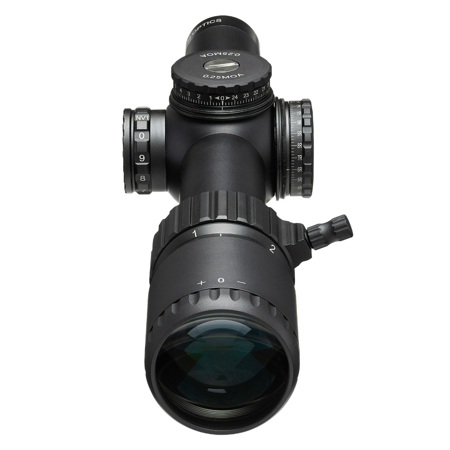 Arken Optics LH-6 1-6x24 SFP LPVO Illuminated KLBOX Retical, 30MM