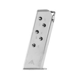 Mec-Gar Walther PPK .380 6 Rd. Magazine, Nickel