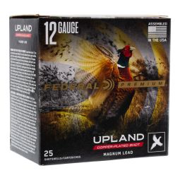 Federal Premium Upland High Velocity 12ga. 3" 1-5/8oz. #5 Shot Ammunition, 25 Round Box