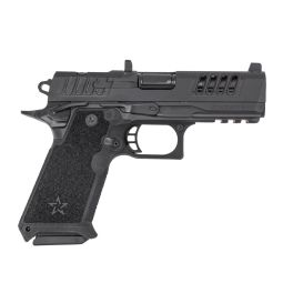Staccato HD P4 Pistol w/ 4" 9mm DLC Barrel, X-Series Serrations, Trijicon Night Sights, 18rd Mags x4