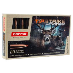 Norma TipStrike 280 Rem. 160gr. Ammunition, 20 Round Box