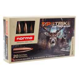 Norma TipStrike 308 Win. 170gr. Ammunition, 20 Round Box