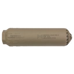 HUXWRX FLOW 762 Ti Suppressor, .30cal/7.62mm, FDE