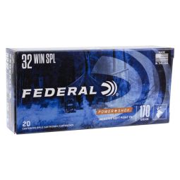 Federal 32 Win Special 170gr. Power-Shok Ammunition, 20 Round Box