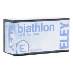 Eley Biathlon Club .22LR 40gr. Ammunition, 50 Round Box