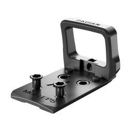 Radian Weapons GUARDIAN + SIX Combo, Optic Guard & Back Up Irons - EPS, for Glock MOS Black