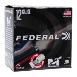 Federal Master Class 12ga. 2-3/4", 1oz. #8 Shot, 3 Dram Ammunition, 25 Round Box