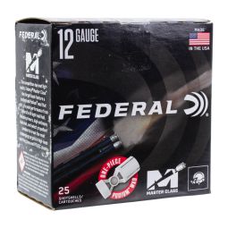 Federal Master Class 12ga. 2-3/4", 1-1/8oz. #7.5 Shot Ammunition, 25 Round Box
