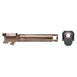 Radian Weapons Ramjet Barrel + Afterburner Micro Compensator Combo, Glock 19 Gen5, Bronze