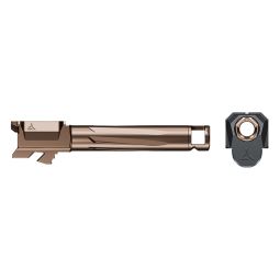 Radian Weapons Ramjet Barrel + Afterburner Micro Compensator Combo, Glock 19 Gen4, Bronze