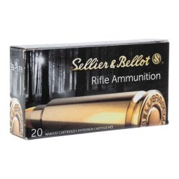 Sellier & Bellot 22 Hornet 45gr. JSP, 20 Rounds