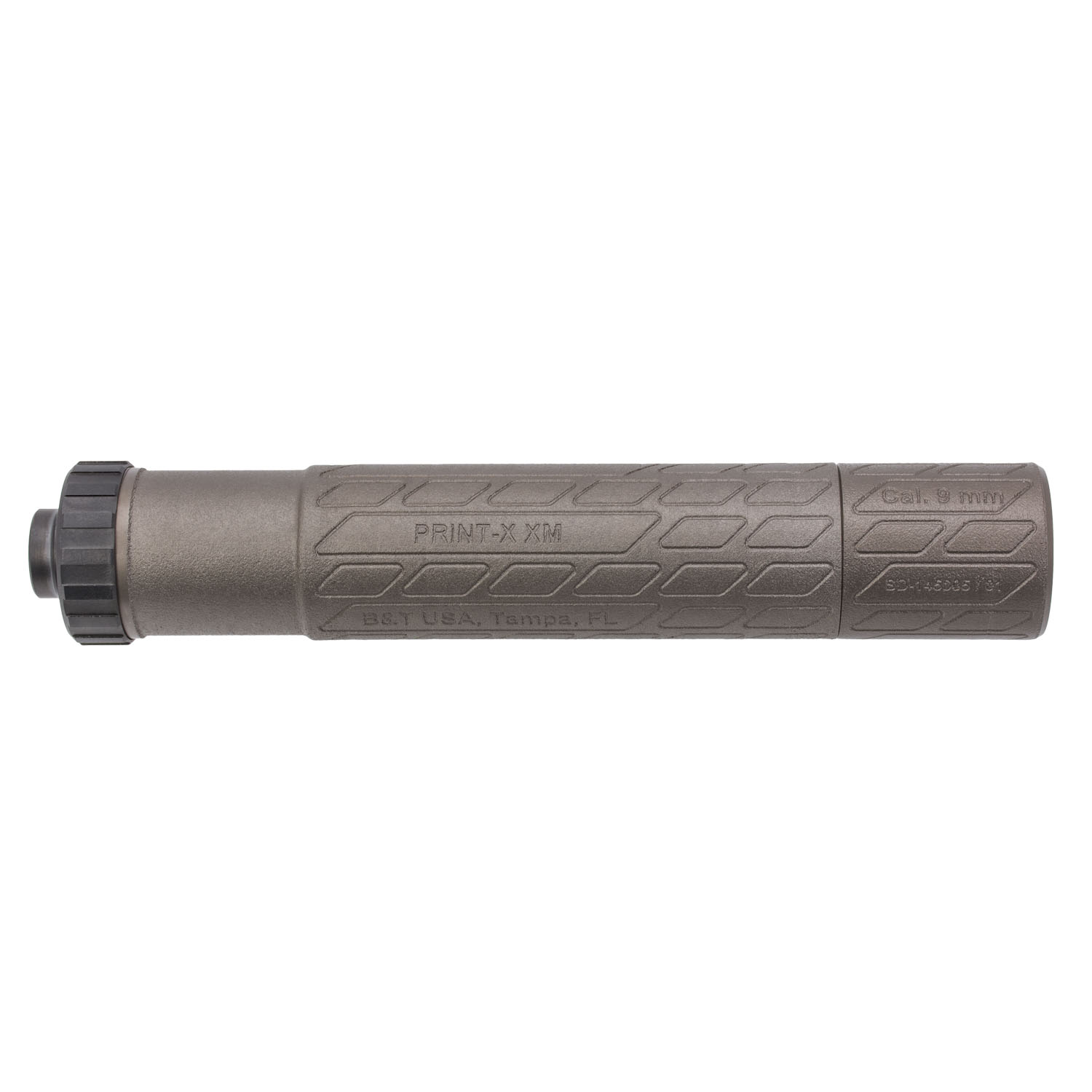 B&T USA Print-X Impuls OLS Modular 9mm Ti Suppressor, 1/2x28
