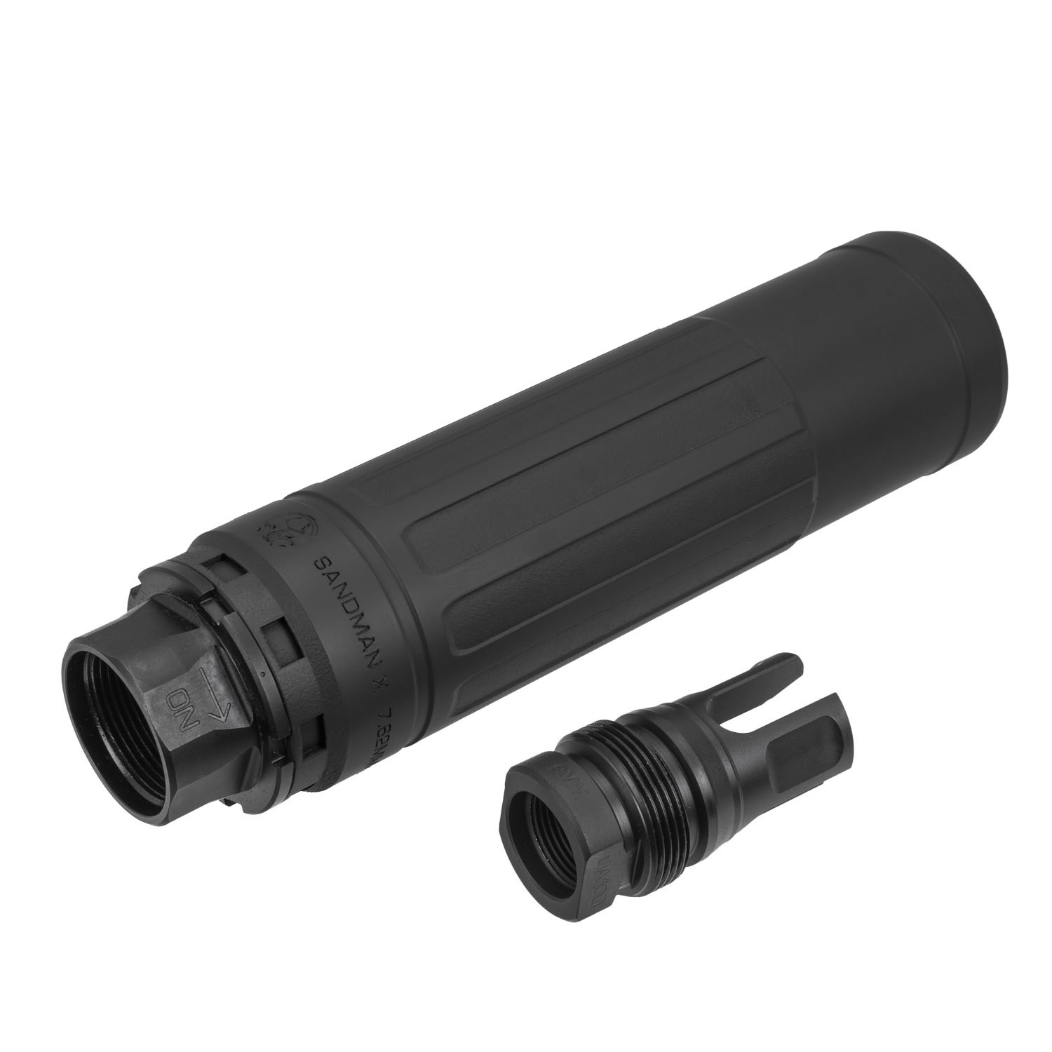 Dead Air Sandman-X .30cal/7.62mm Suppressor, XENO Mount, Black: MGW