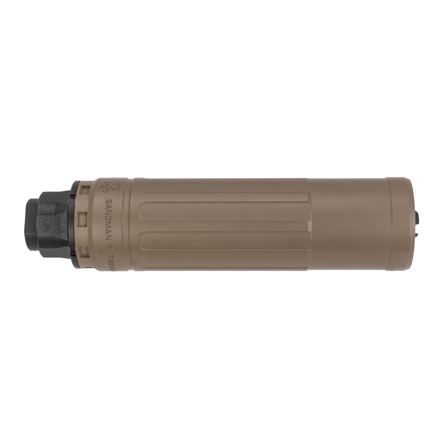 Dead Air Sandman-X .30cal/7.62mm Suppressor, XENO Mount, FDE: MGW