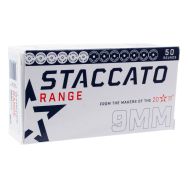Staccato 2011 9mm 124gr FMJ Range Ammunition, 50 Round Box