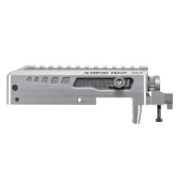 Tactical Solutions X-RING Gen2 Ambidextrous 10/22 Takedown Receiver, .22LR Silver