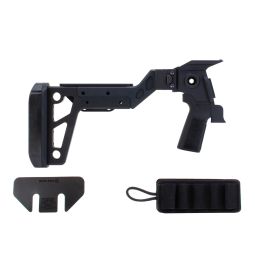 Chisel Machining Beretta 1301 / A400 Folding Stock with 5 Round Velcro Quiver & Plate