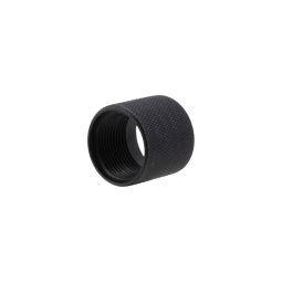 Marlin Lever Action 11/16x24 Knurled Thread Protector, Black Oxide