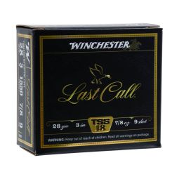 Winchester Last Call Waterfowl TSS 28ga. 3" 7/8oz. #9 Shot, 10 Round Box