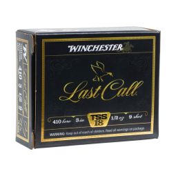 Winchester Last Call Waterfowl TSS 410ga. 3" 1/2oz. #9 Shot, 10 Round Box