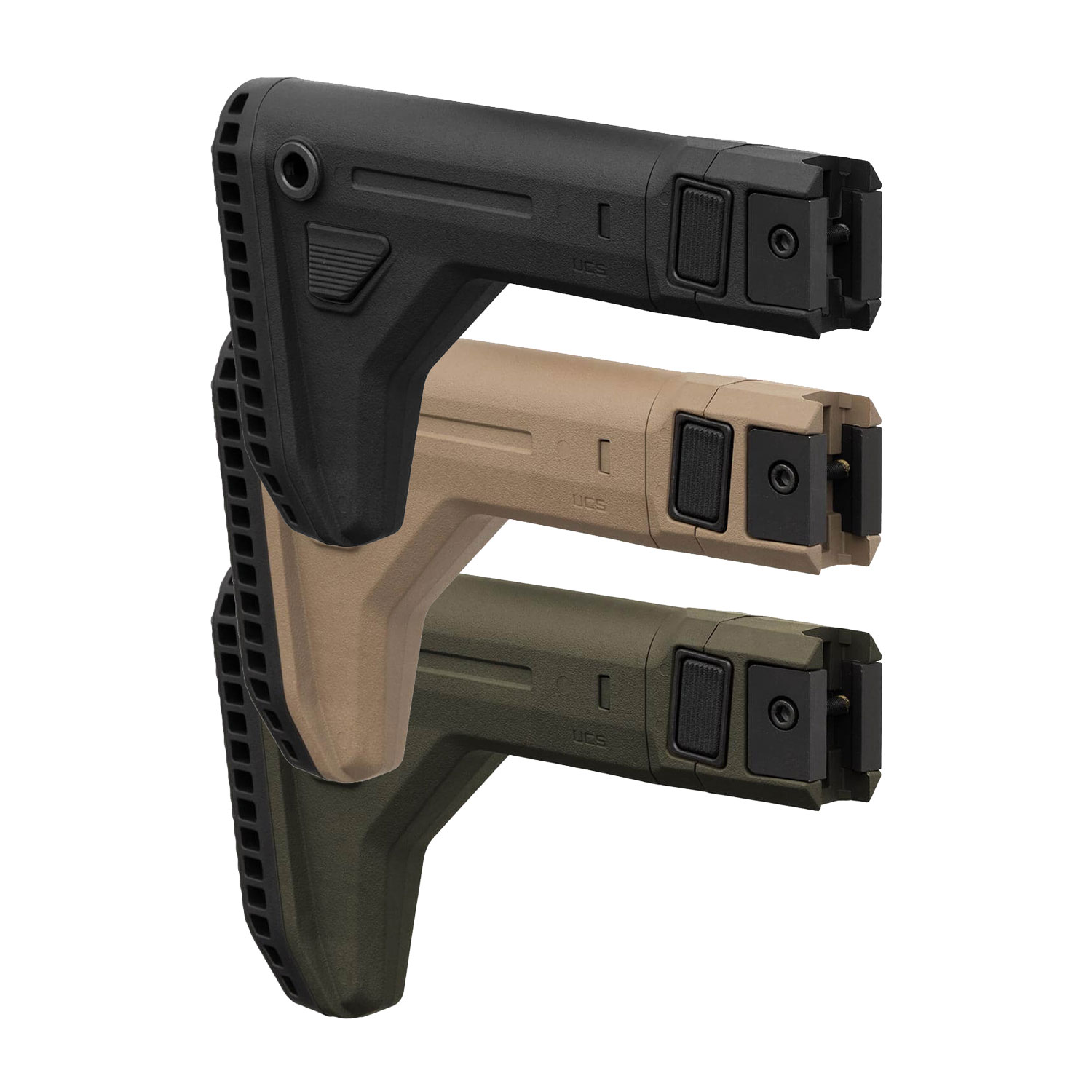 Magpul Universal Carbine Stock, Adjustable / Side Folding for 1913